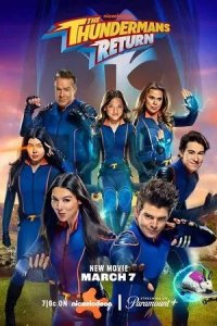 Постер Возвращение грозной семейки (The Thundermans Return)