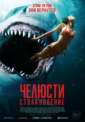 Постер Челюсти. Столкновение (Shark Bait)