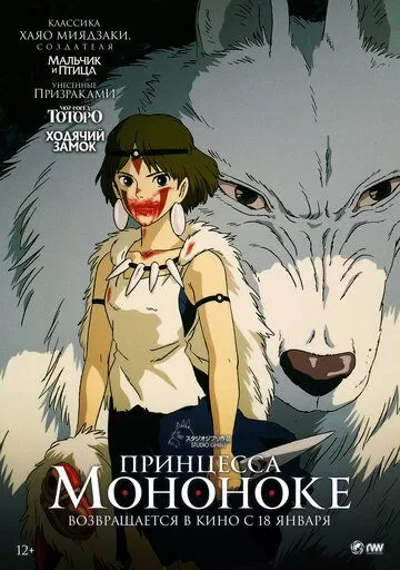 Постер Принцесса Мононоке (Princess Mononoke)