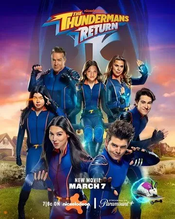 Постер Возвращение грозной семейки (The Thundermans Return)