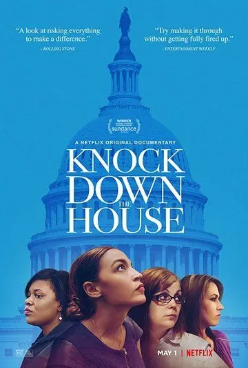 Постер Попасть в Конгресс (Knock Down the House)