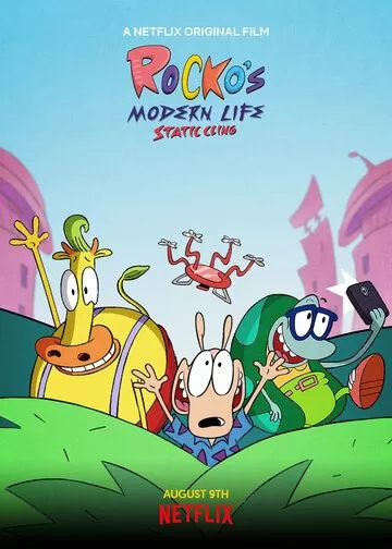 Постер Кенгуренок Рокко: Статическое прилипание (Rocko's Modern Life: Static Cling)