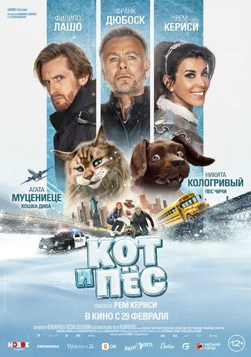 Постер Кот и пёс (Chien et chat)