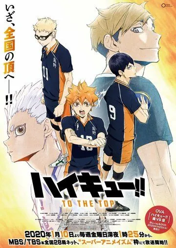 Постер Волейбол!! 1-4 сезон (Haikyuu)