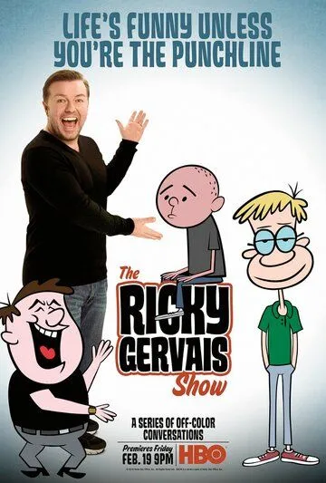 Постер Шоу Рики Джервэйса (The Ricky Gervais Show)