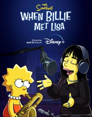 Постер Симпсоны: Когда Билли встретила Лизу (When Billie Met Lisa)