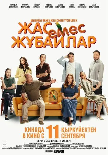 Постер Немолодые молодожены (Жас емес жұбайлар)